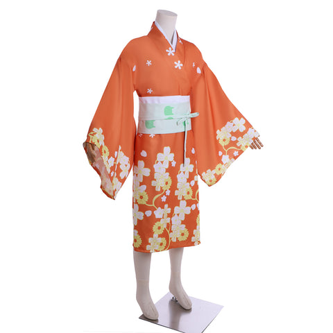 Hiyoko Saionji Cosplay Women Japanese Kimono Danganronpa Cosplay Costume