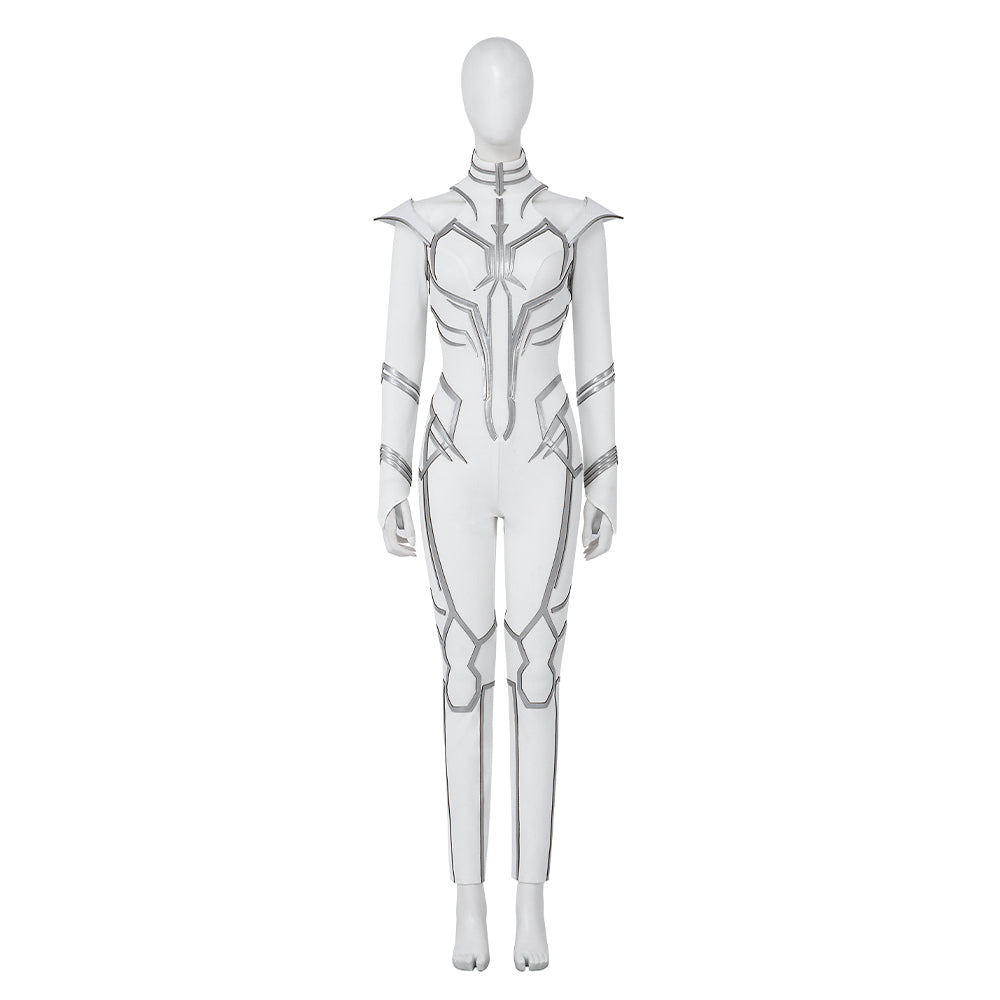 What if...? Hela White Suit Cosplay Costume