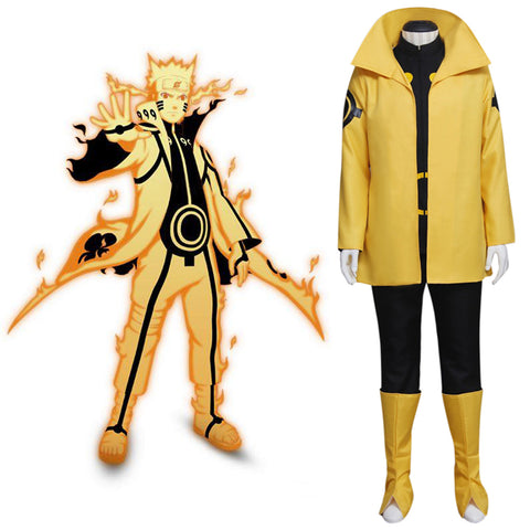 Naruto Six Paths Sage Mode Cosplay Costume