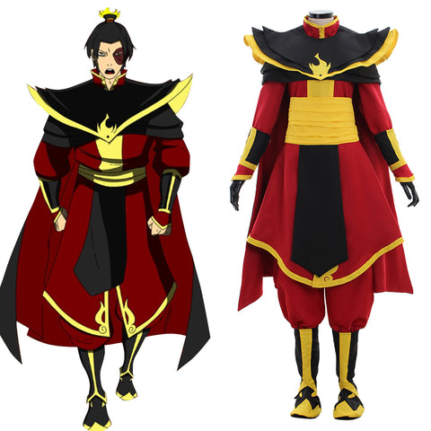 Avatar: The Last Airbender Prince Zuko Azula Cosplay Costume