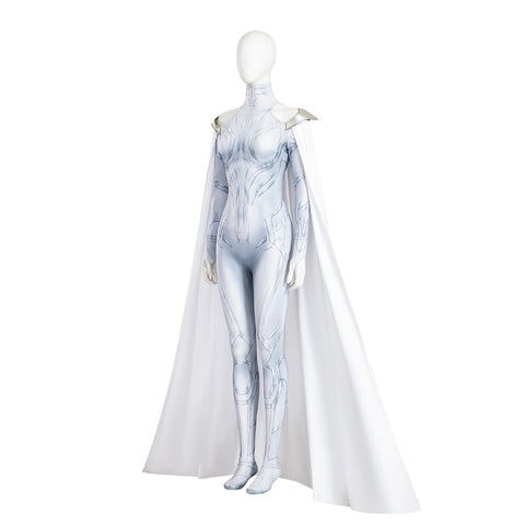 What If Season 2 Halloween Cosplay Hela White Magic Dress Bodysuit Costume Set