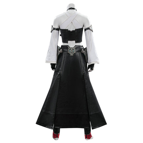 Final Fantasy VII Tifa Lockhart Black Mage Cosplay Costume
