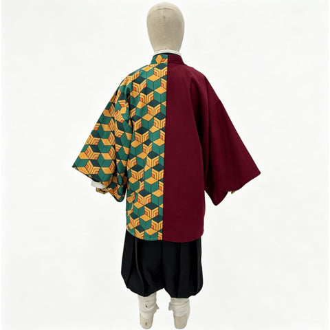 Demon Slayer Tomioka Giyuu Kids Cosplay Costume