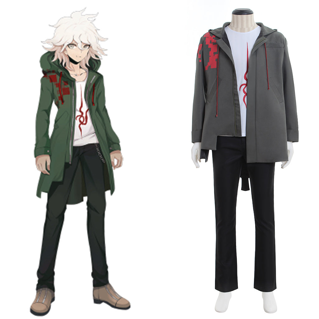 Koromai Cos Super Danganronpa 2 Komaeda Nagito Cosplay Costume