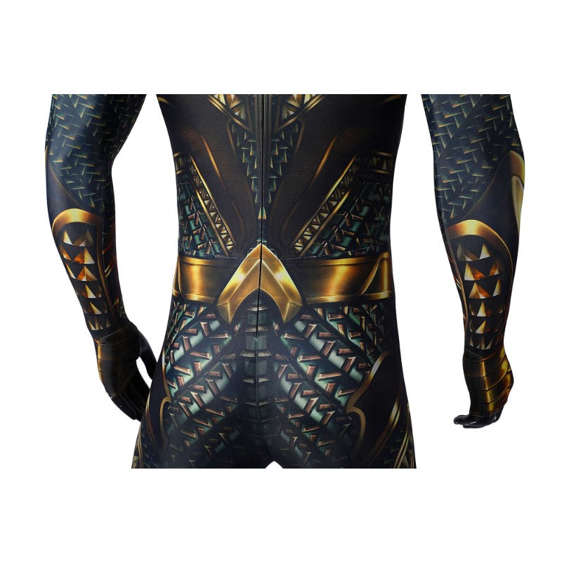 Aquaman Cosplay Costume Jumpsuit Halloween Carnival Suit for Men