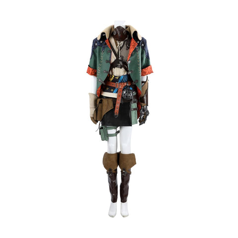 Monster Hunter Wilds Female Hope Armor Set Cosplay Costume