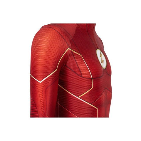 The Flash Season 6 Barry Allen Cosplay Costume Kid Jumpsuit Body Costume