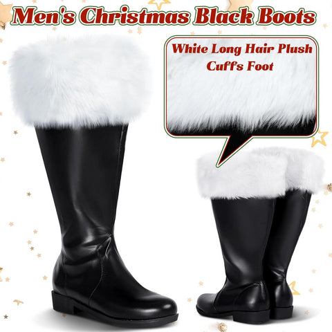 Liitrsh Christmas Santa Claus Boots