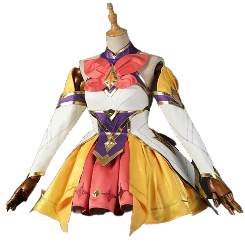 Game LOL Star Guardian Seraphine Cosplay Sexy Women Set Costume  Outfit Halloween Carnival Suit