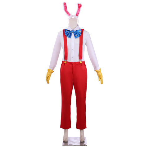 Roger Rabbit Cosplay Costume Adult - Funny Cartoon Rabbit Outfit