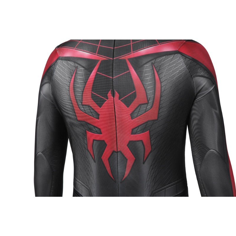 Spiderman PS5 Miles Morales Kids Jumpsuit Cosplay Costume