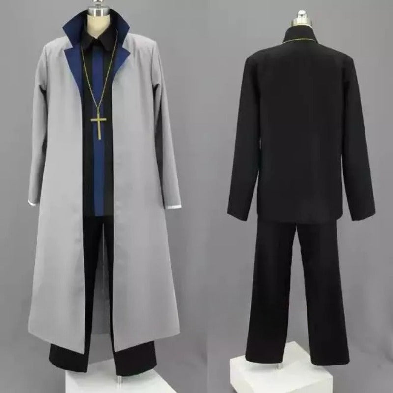 Hellsing Alexander Anderson Priest Cosplay Costume