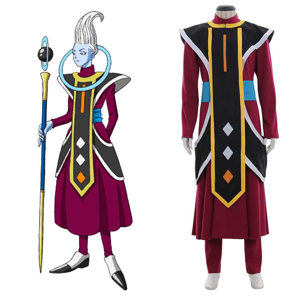 Anime Dragon Ball Super Whis Cosplay Costume