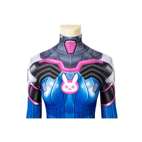 Overwatch D.Va Digital Printed Cosplay Costume - Full Outfit for Fans