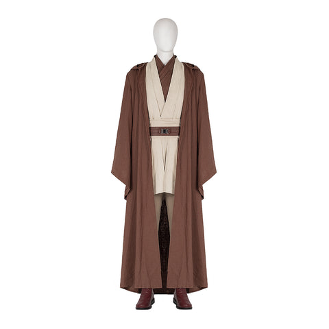 Star Wars Kenobi Cosplay Costume Deluxe Complete Set for Men Obi-Wan Kenobi Movie Outfit