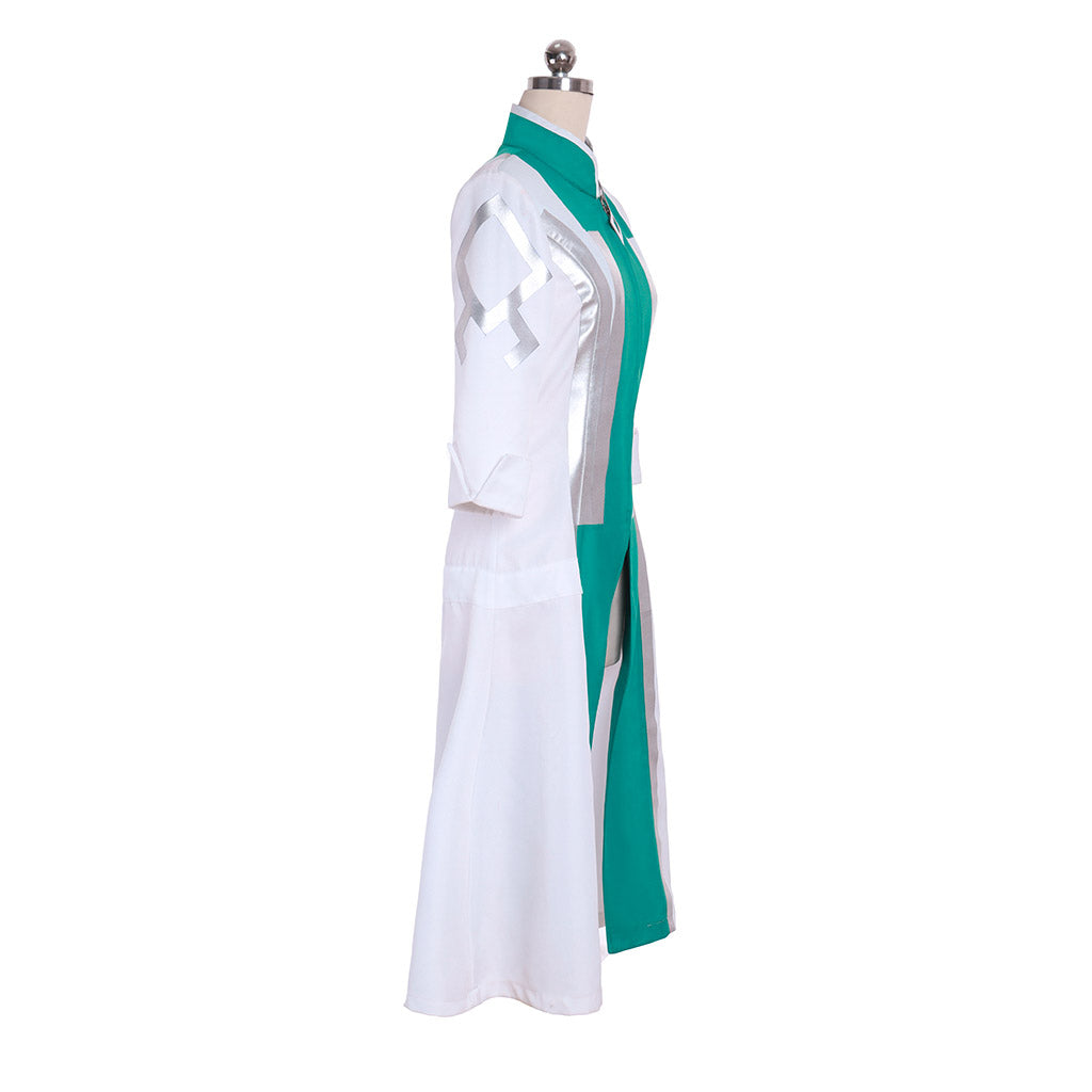 Fate Grand Order Romani Archaman First Order Uniform Cosplay Costume White Outfit