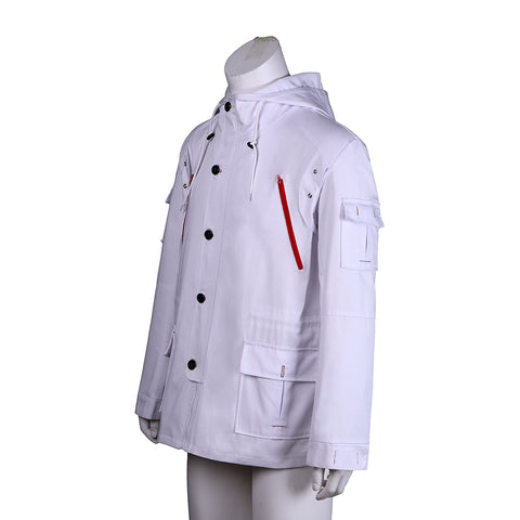 Kamen Rider Go Shijima White Jacket Coat Cosplay Costume - Authentic Anime Cosplay Outfit