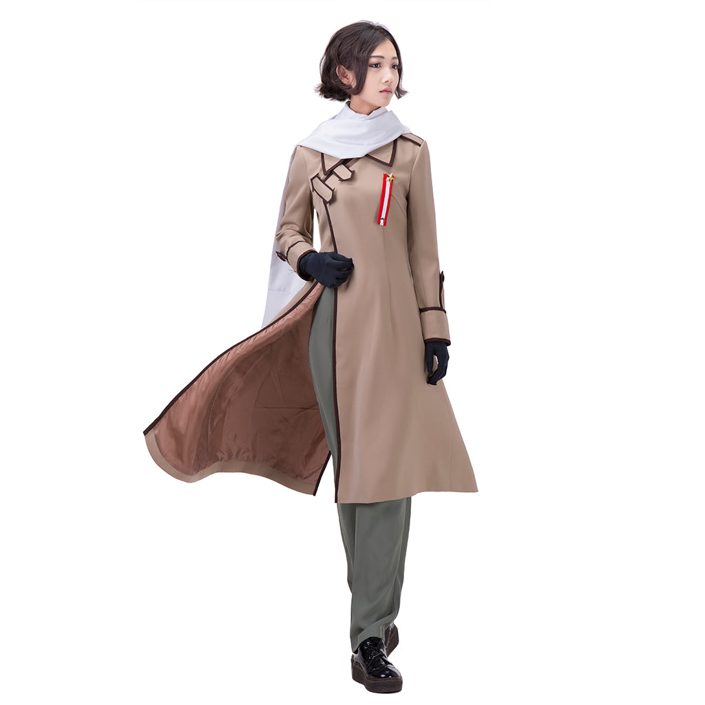 Ivan Braginski Axis Powers Hetalia Gray Cotton Coat