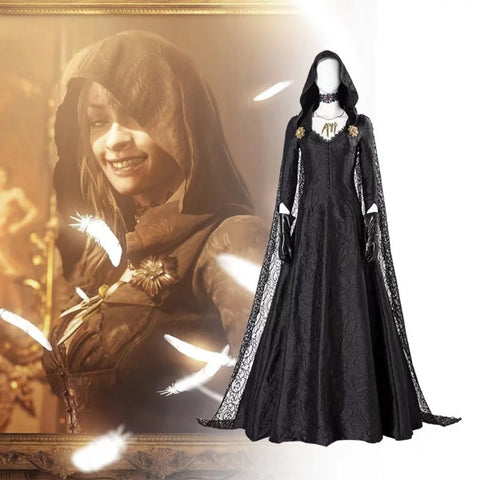 Resident Evil Village Bela Dimitrescu Cosplay Costume