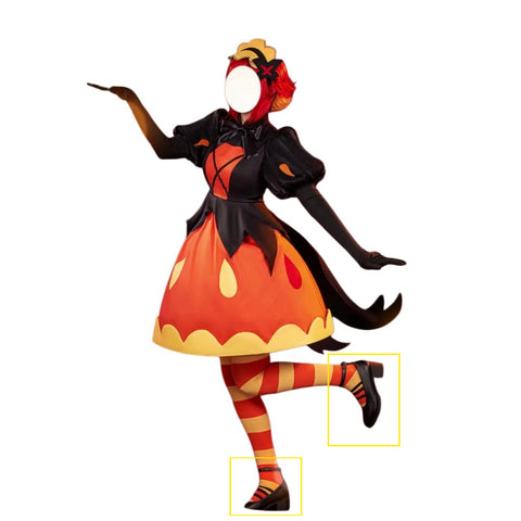 Cookie Run Kingdom Pumpkin Pie Cookie Pre-sale Cosplay Costume