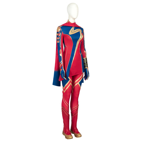 Ms. Marvel Kamala Khan Cosplay Costume from Captain Marvel 2