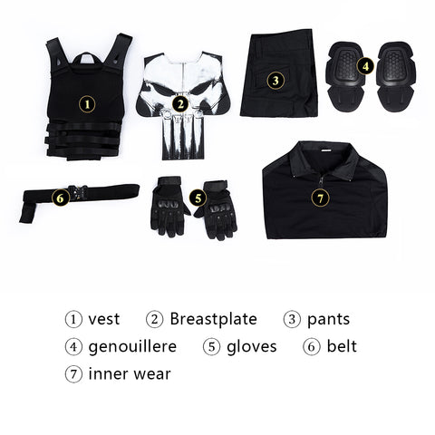 The Punisher Final Blow Punisher Cosplay Costume