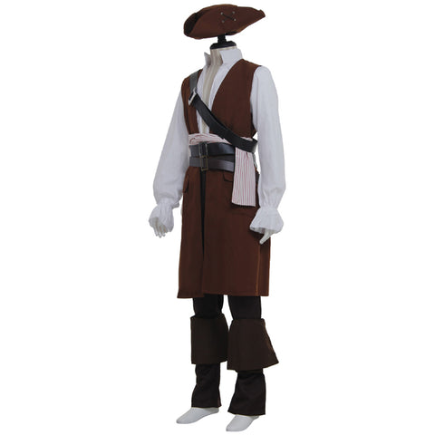 Pirates of the Caribbean Cosplay Costume for Adults