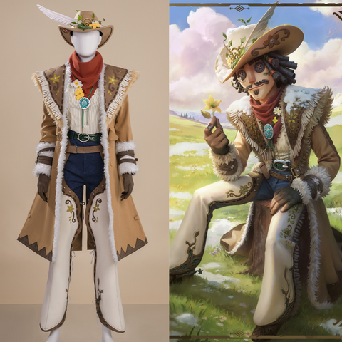Identity V - Cowboy "Spring Letter" Full Set Costume - Official Game Character Outfit