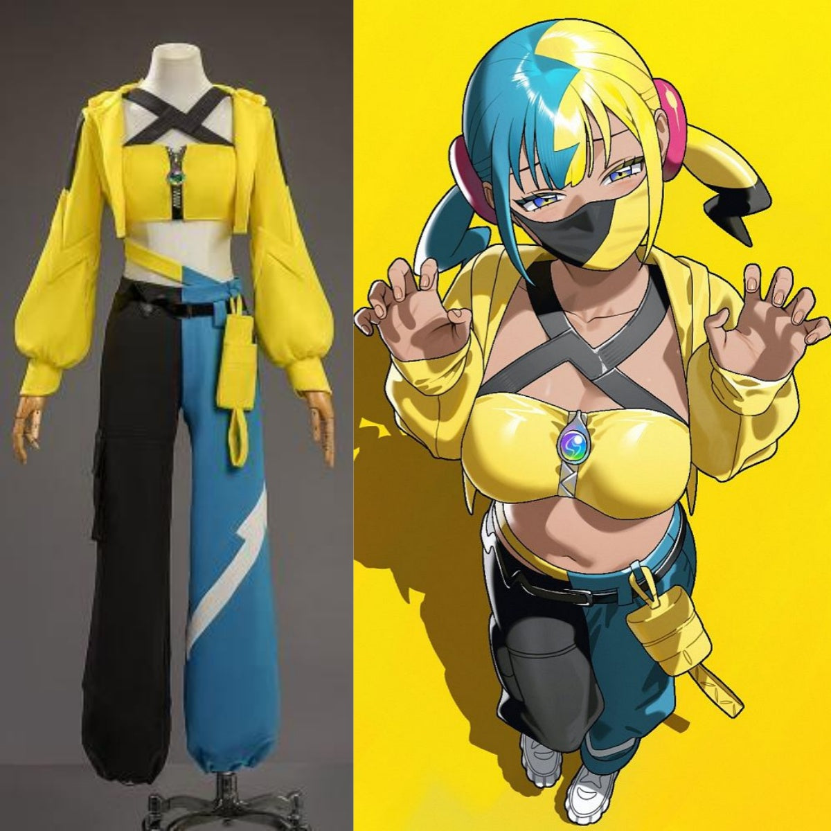 Pokémon Legends: Z-A - Canari Cosplay Costume