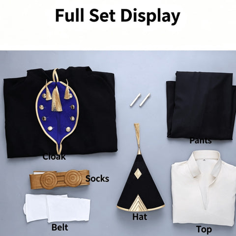 Witch Hat Atelier Qifrey Cosplay Costume