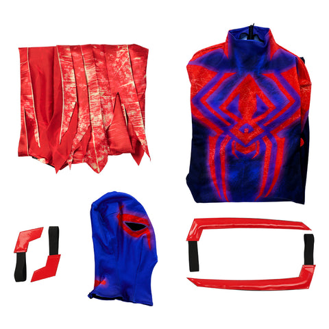 Spider-Man Across the Spider-Verse Cosplay Jumpsuit with Cloak