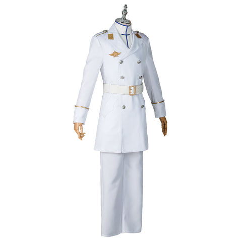 Quincy Ishida Uryuu Ginreigojiaku Cosplay Costume Men Clothes Halloween Party Uniform Suit