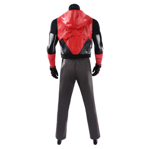 DC Comics Red Hood Jason Todd Cosplay Costume