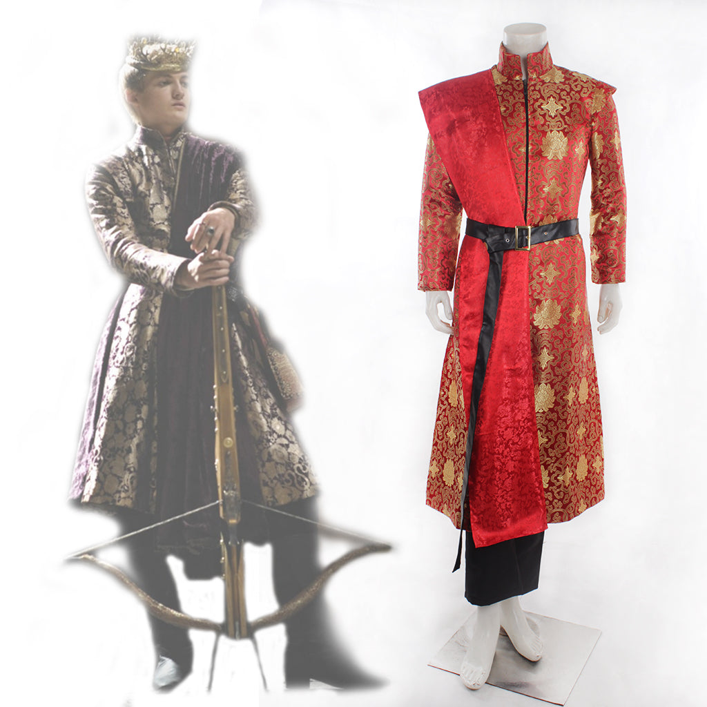 Cosplay Costume Anime Game Thrones Joffrey – Royal Medieval Court Attire