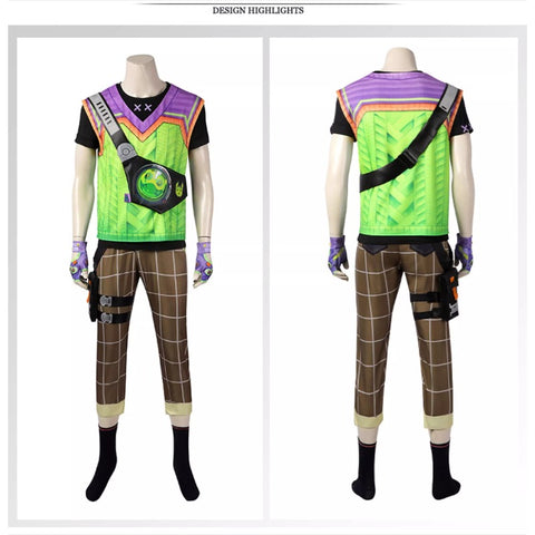 Valorant Agent Gekko Cosplay Costume Full Set Outfit