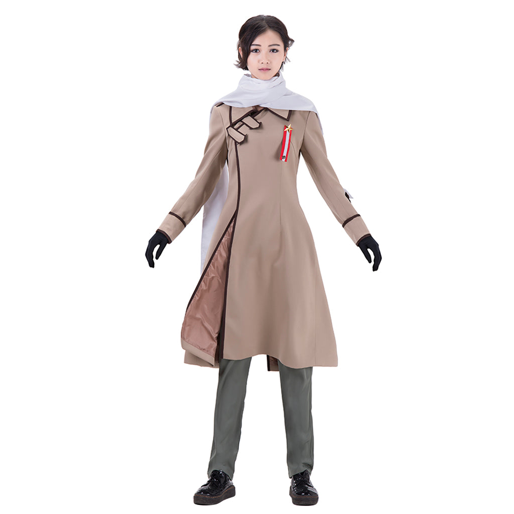 Ivan Braginski Axis Powers Hetalia Gray Cotton Coat