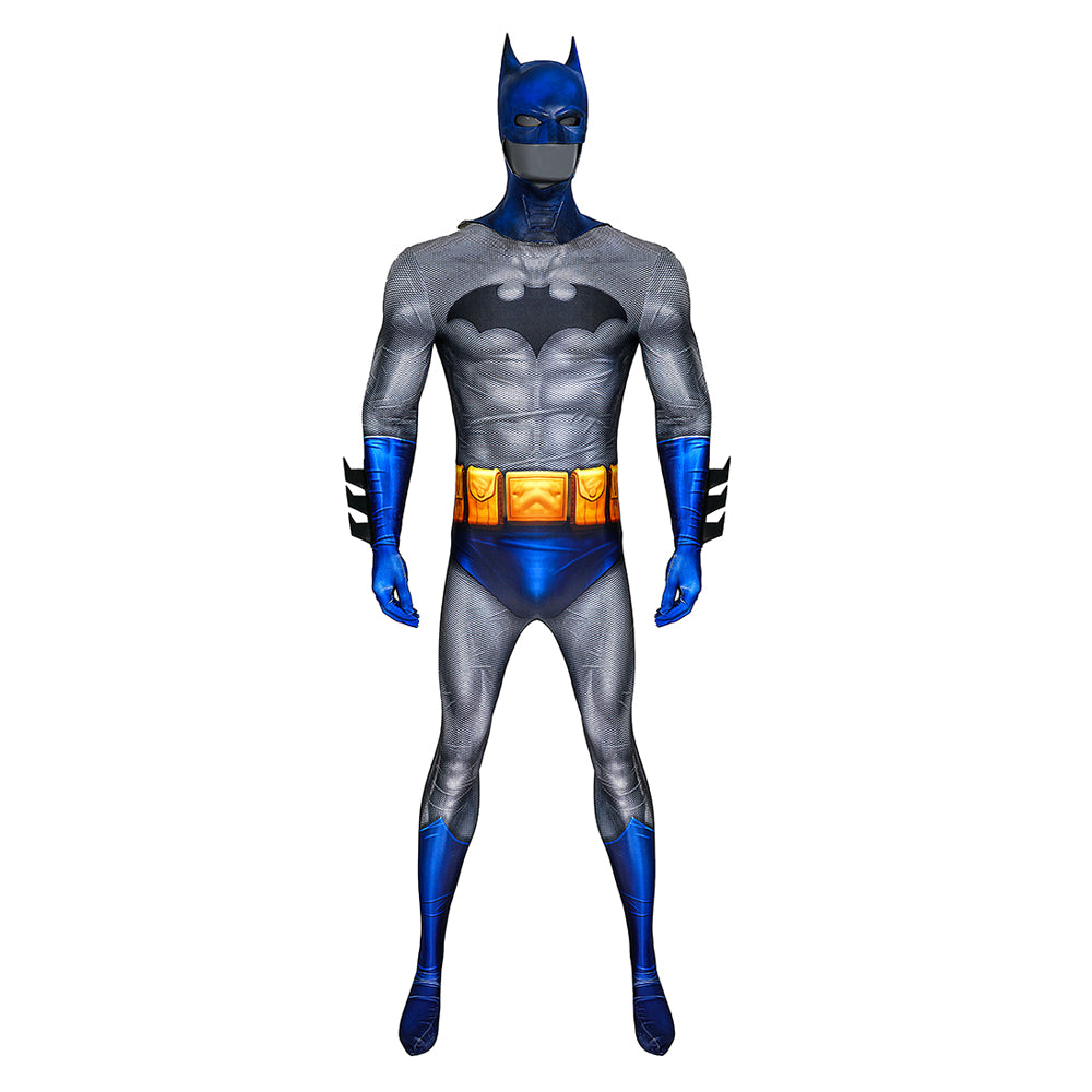 Comic Batman Hush Halloween Cosplay Batman Costume Printing Bodysuit Full Set