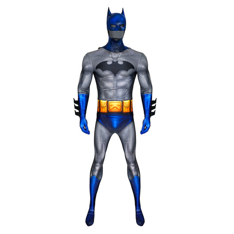 Comic Batman Hush Halloween Cosplay Batman Costume Printing Bodysuit Full Set