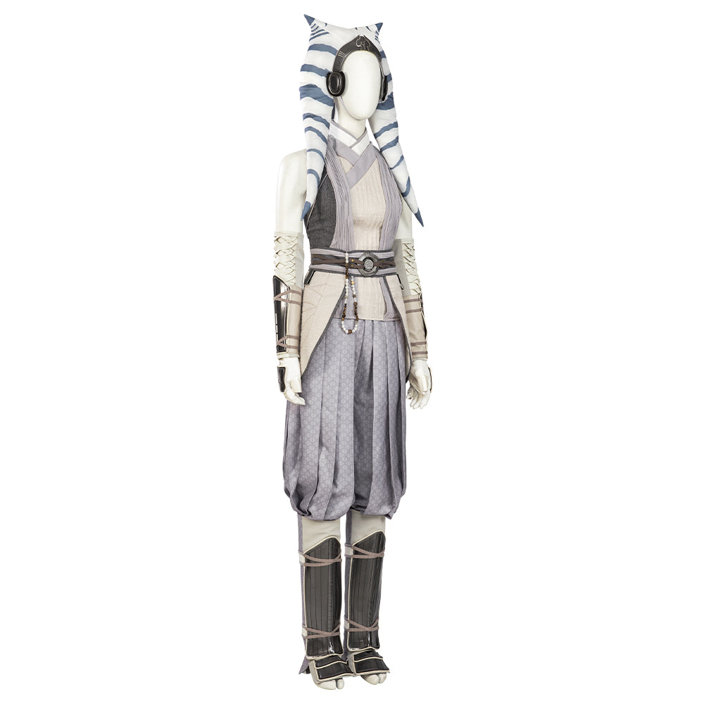 Ahsoka Tano White Cosplay Costume from Star Wars: Ahsoka