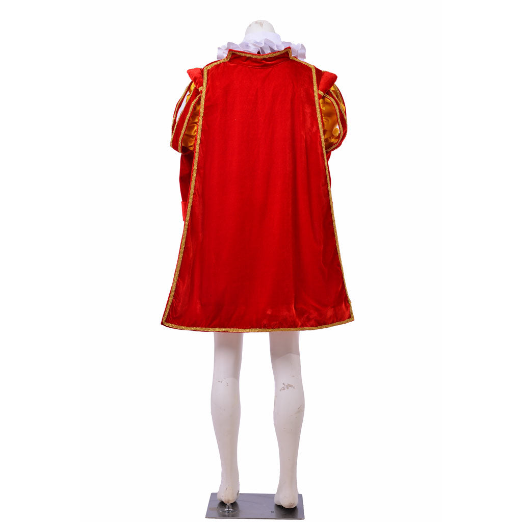 Men’s Tudor Renaissance Cosplay Costume - Elizabethan Era King’s Suit with Hat | Coscomos Medieval Series