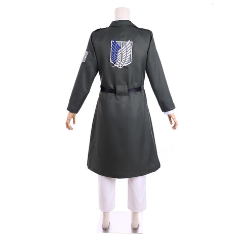 Anime Attack On Titan Eren Levi Cosplay Costume