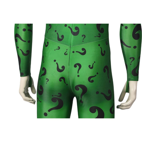 Batman Forever Riddler Costume for Men, Green Suit