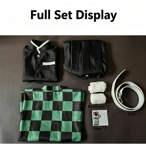Demon Slayer Tomioka Giyuu Kids Cosplay Costume