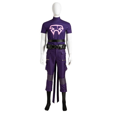 Across The Spider Verse The Prowler Miles Cosplay Costume - Purple Spider-Man Outfit