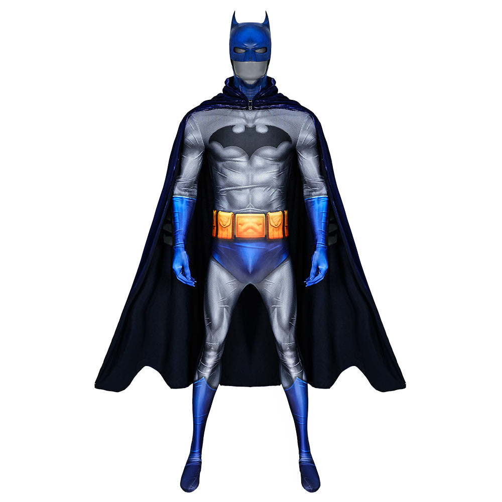 Comic Batman Hush Halloween Cosplay Batman Costume Printing Bodysuit Full Set