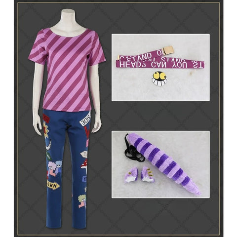 Twisted-Wonderland Cheshire Cat Casual Cosplay Costume
