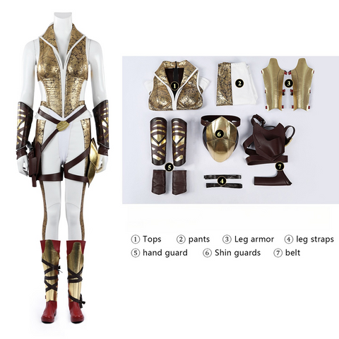 Masters of the Universe Revelation Teela Cosplay Costume