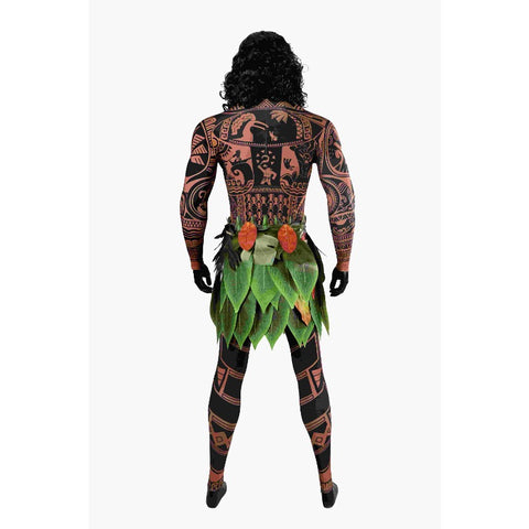 Moana Maui Suit Cosplay Costume for Adults and Kids – Halloween and Party Wear