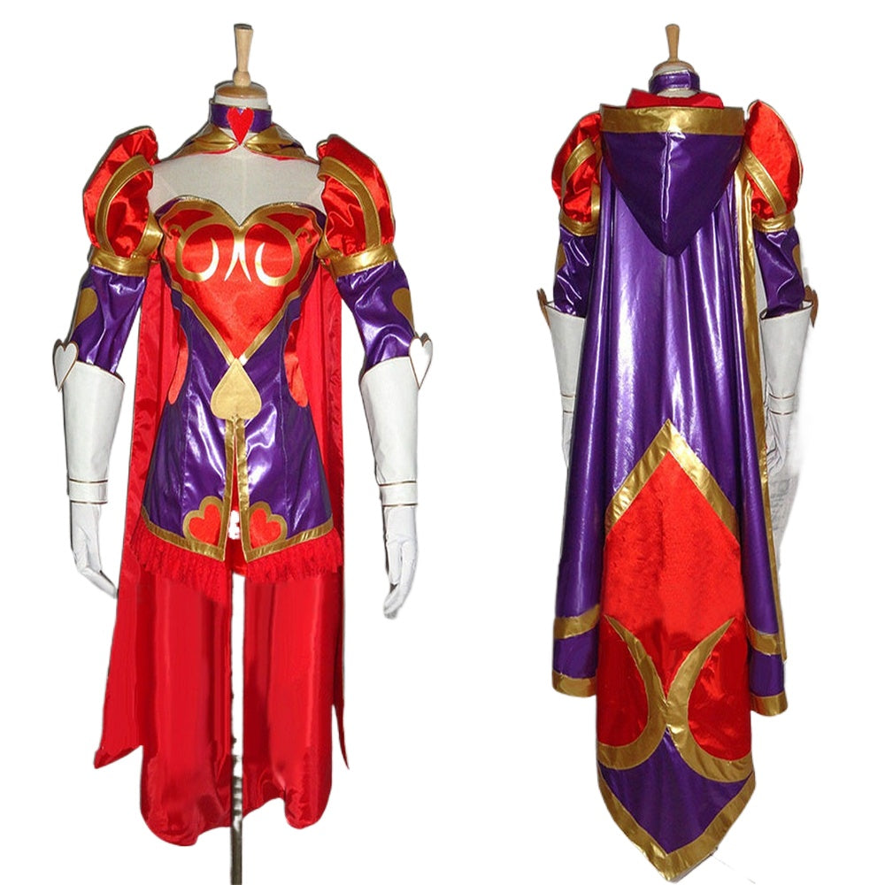 LOL  Ashe Cosplay Costume Women Sexy Dress Uniform Halloween Carnival Carnival Outfit