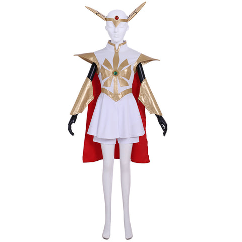 Anime She-Ra Princess of Power She Ra Cosplay Dress Costume Dress Cloak